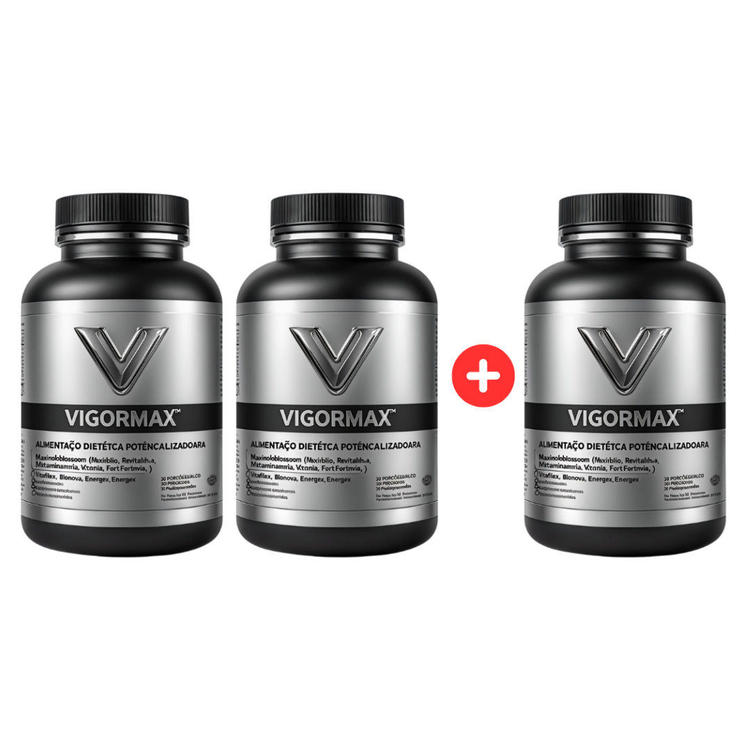 VIGORMAX - 3 Botellas